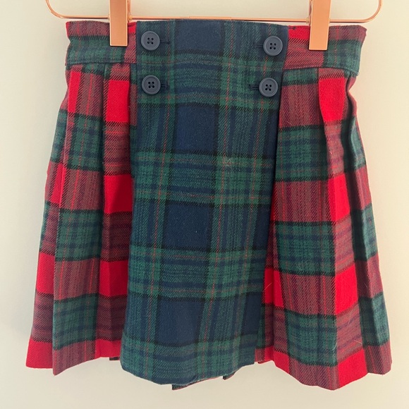 Mini Boden Dresses & Skirts - Mini Boden Red and Green Plaid Mini Skirt